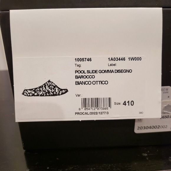 VERSACE Medusa Dimension Slides - UNISEX - Picture 8 of 8